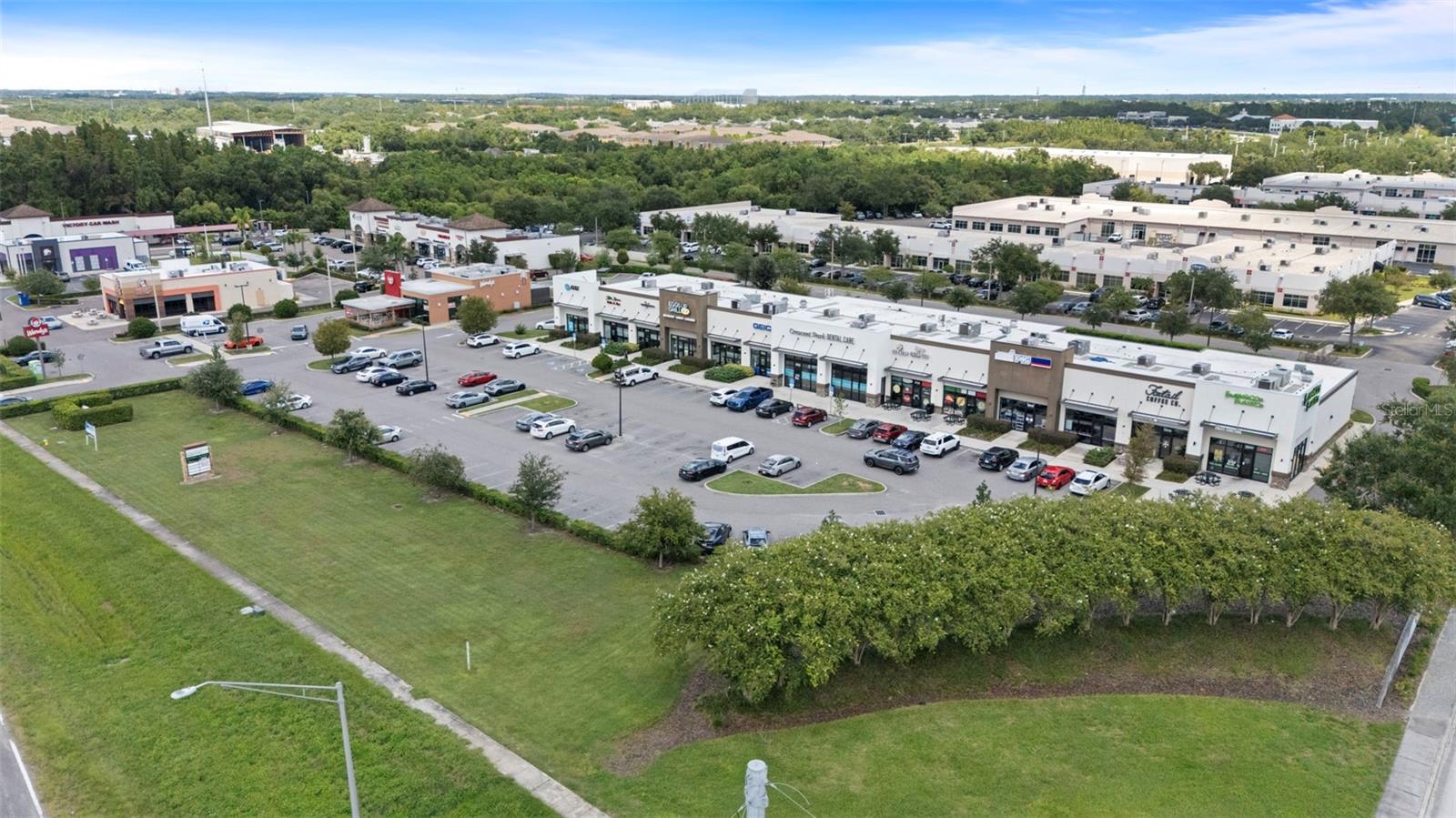 Nearby Publix shopping center
