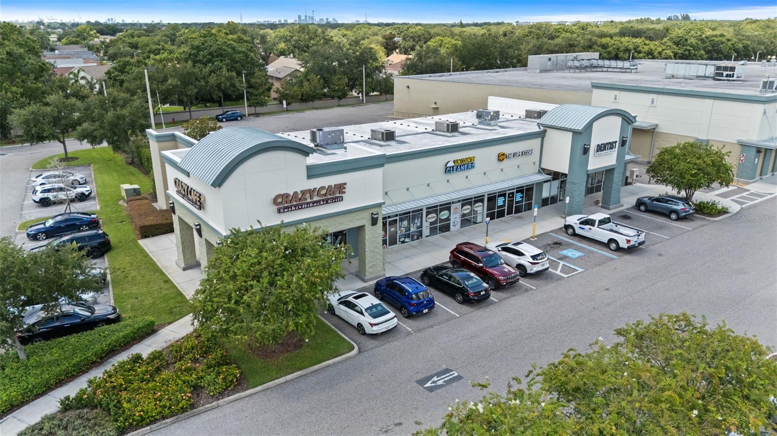 Nearby Publix shopping center