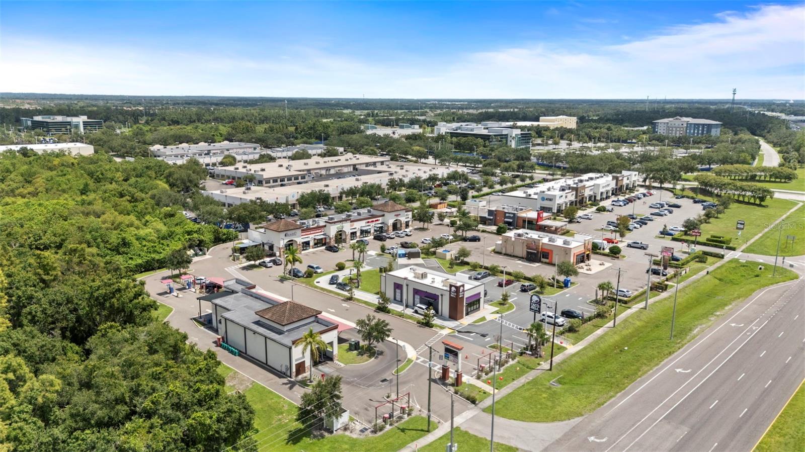 Nearby Publix shopping center