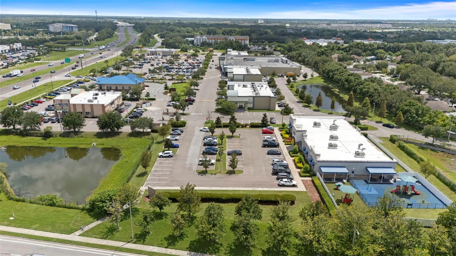 Nearby Publix shopping center
