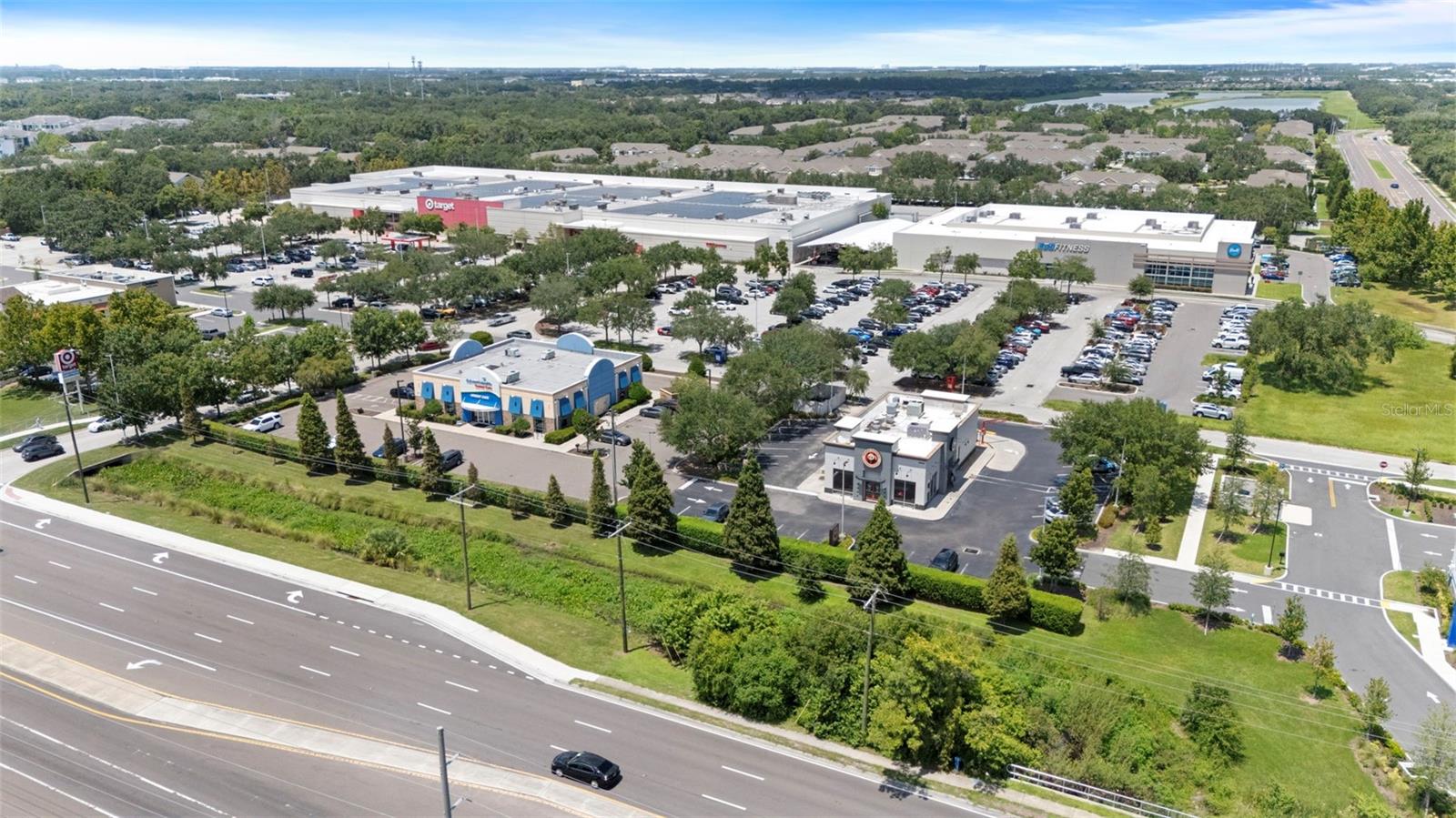Nearby Publix shopping center