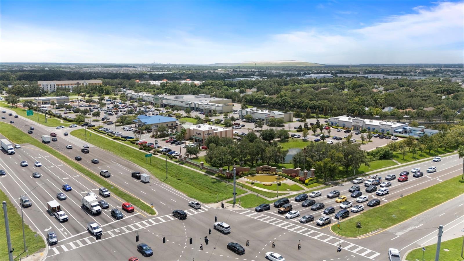 Nearby Publix shopping center