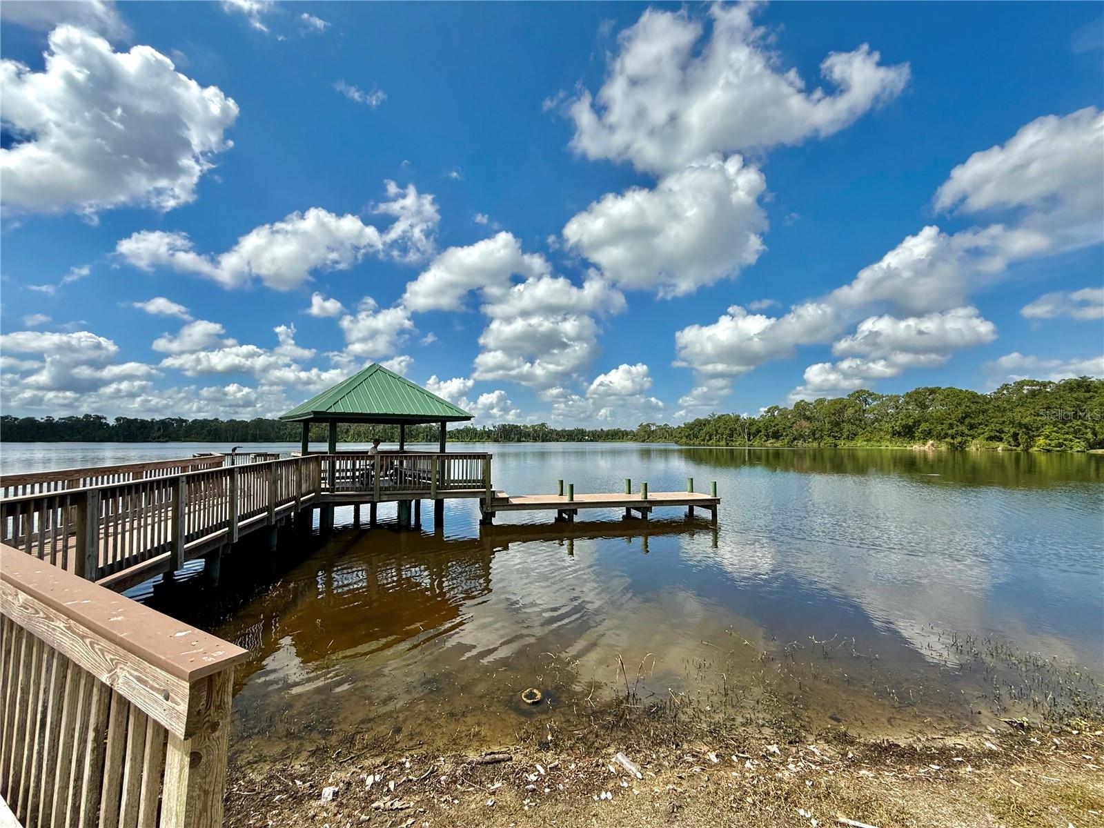 Lake Viewing Boardwalk and Pier
