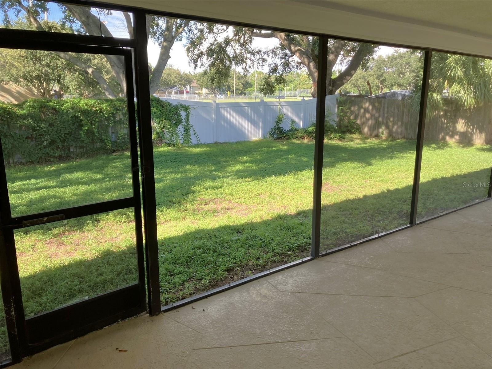 Rear Porch