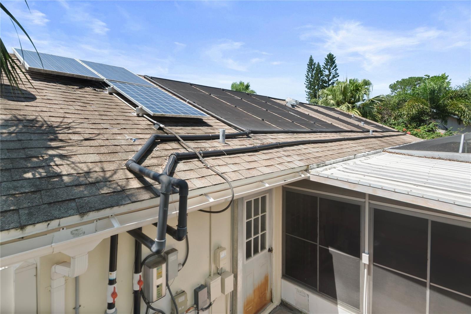 Solar heat for pool