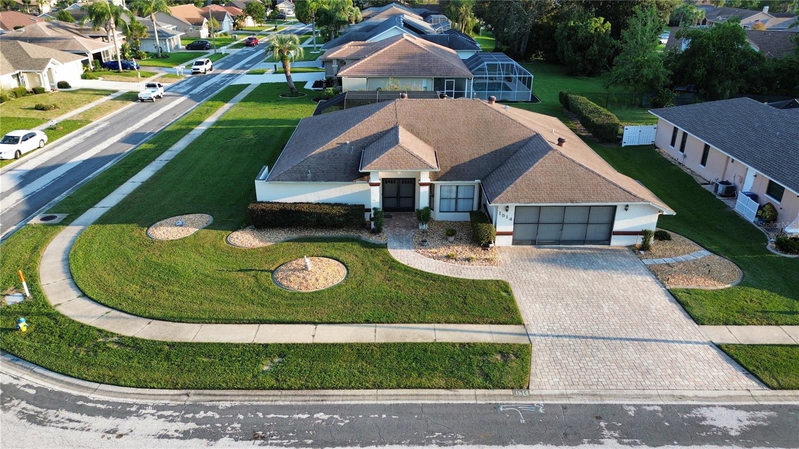front aerial
