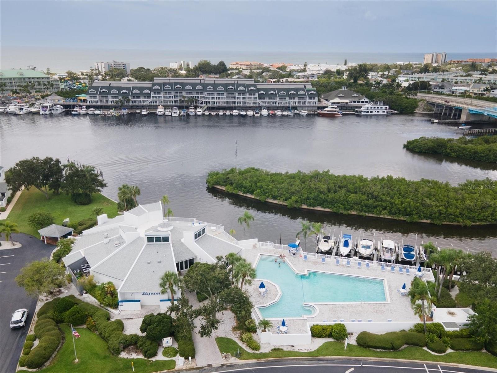 Shipwatch is located just across the bridge from the Gulf Beaches
