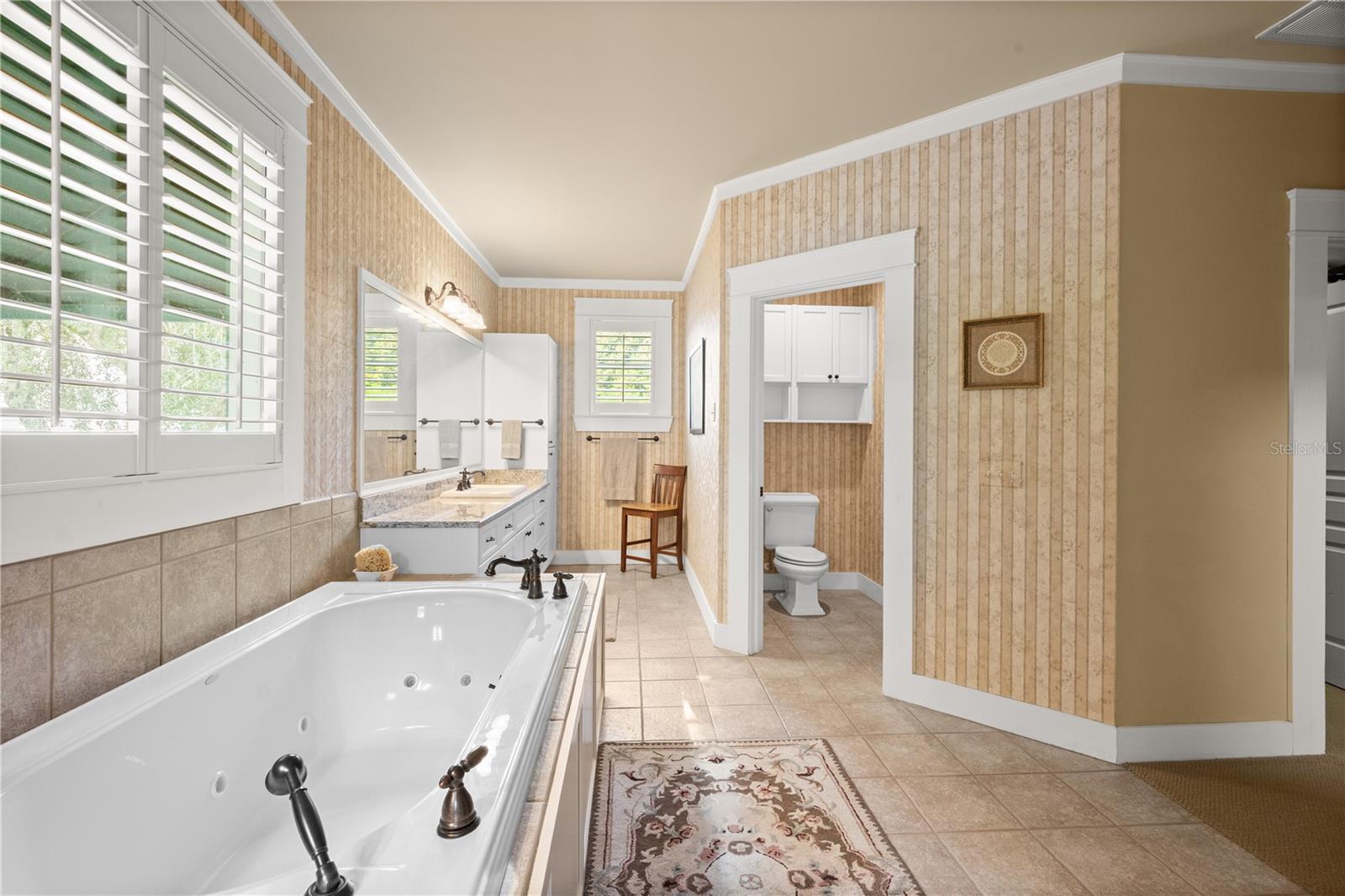 Primary Bathroom soaking tub