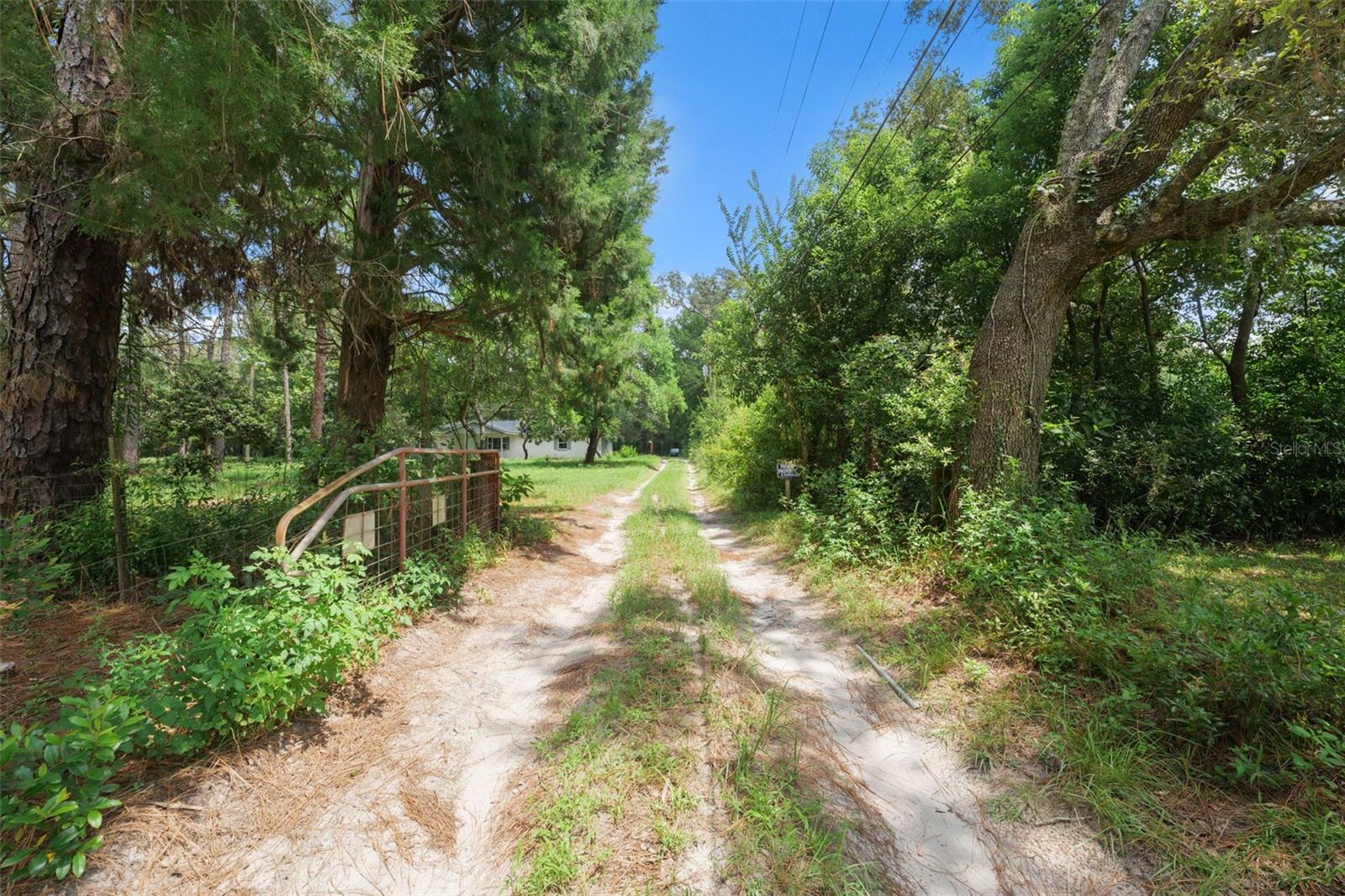 Gated Entry to Private Driveway