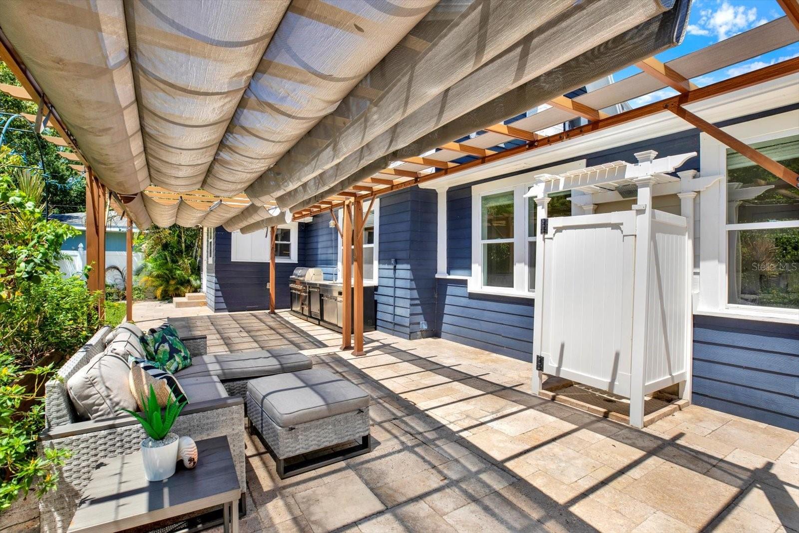 main house patio