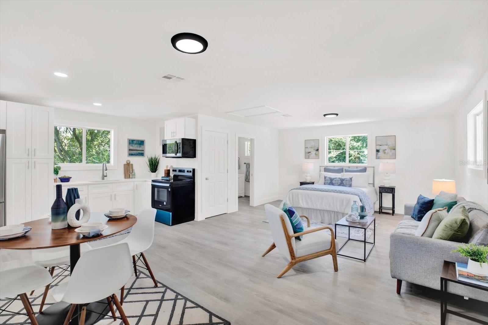 ADU open floor plan