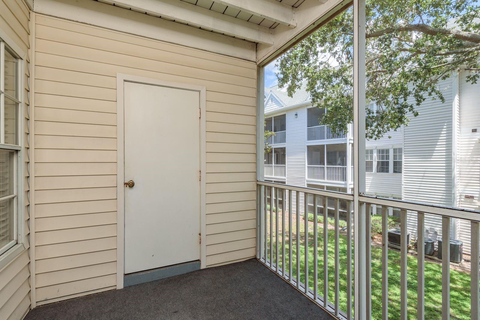 Balcony off Living Room