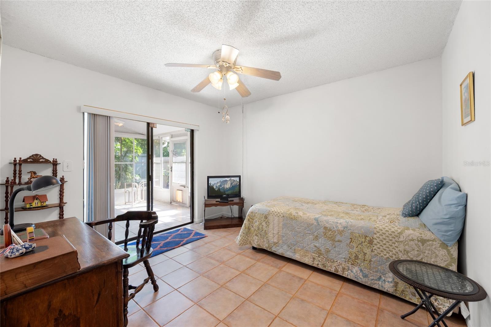 3rd bedroom would make a great office with sliders to lanai
