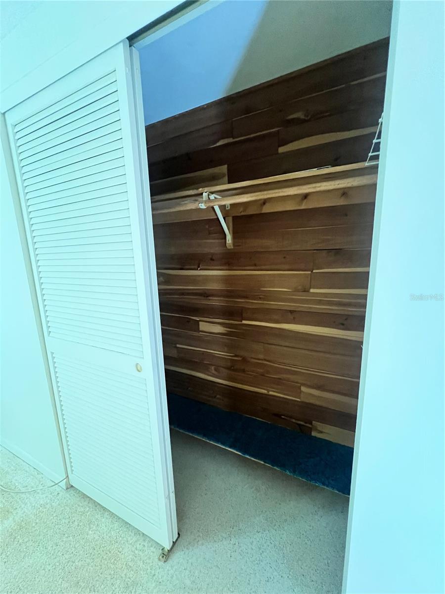 Bedroom 1 - Cedar Closet