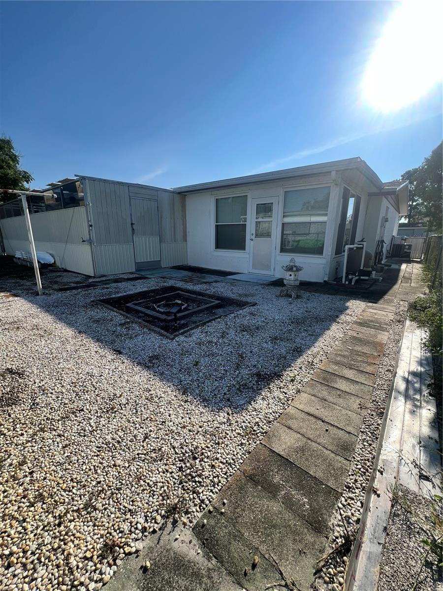 Back Yard from NE corner looking towards South West