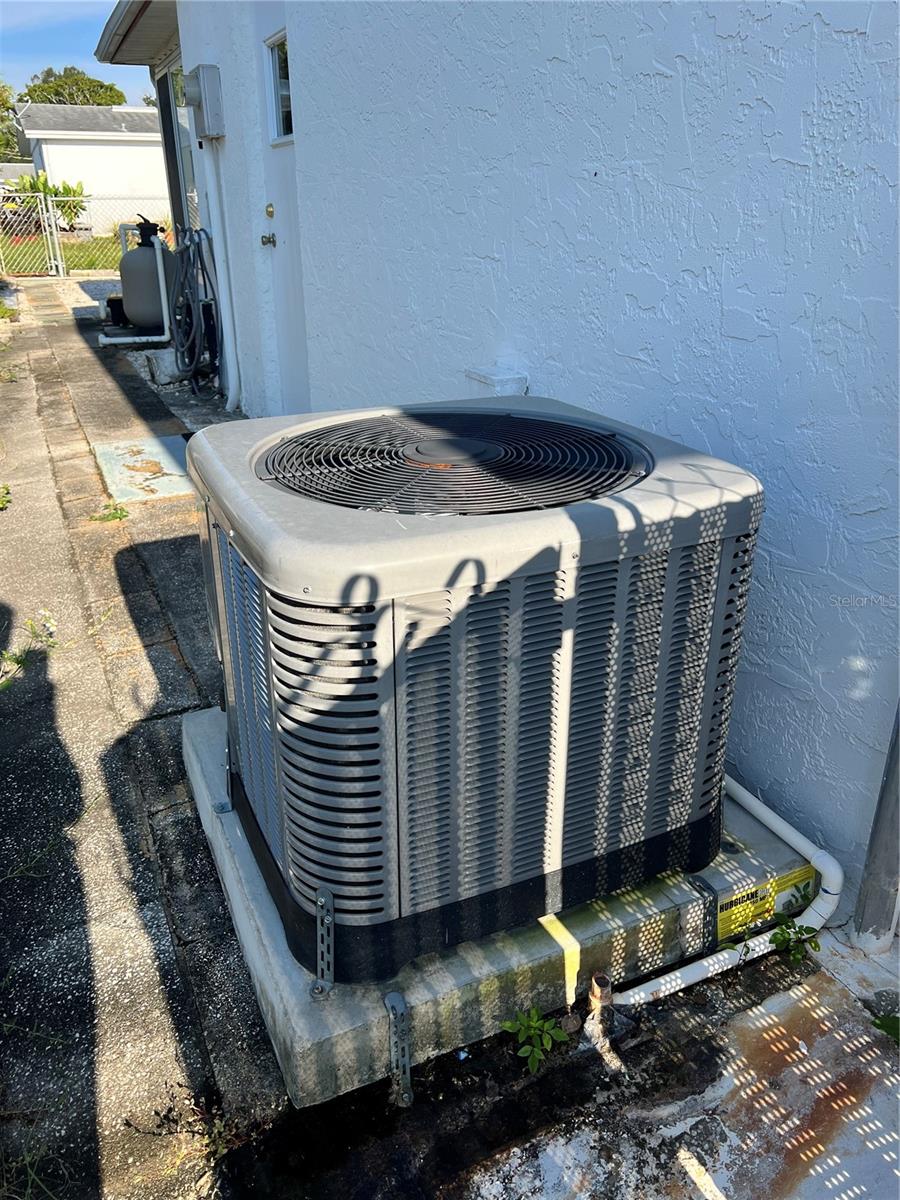 A/C - Located on exterior North Side