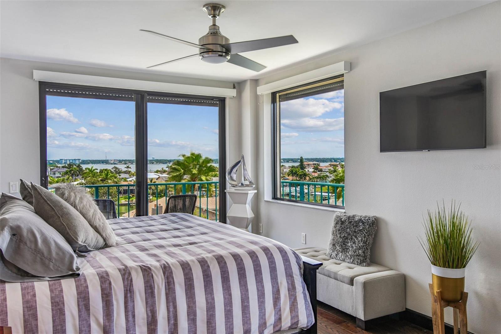 Primary with a View and Private Balcony!