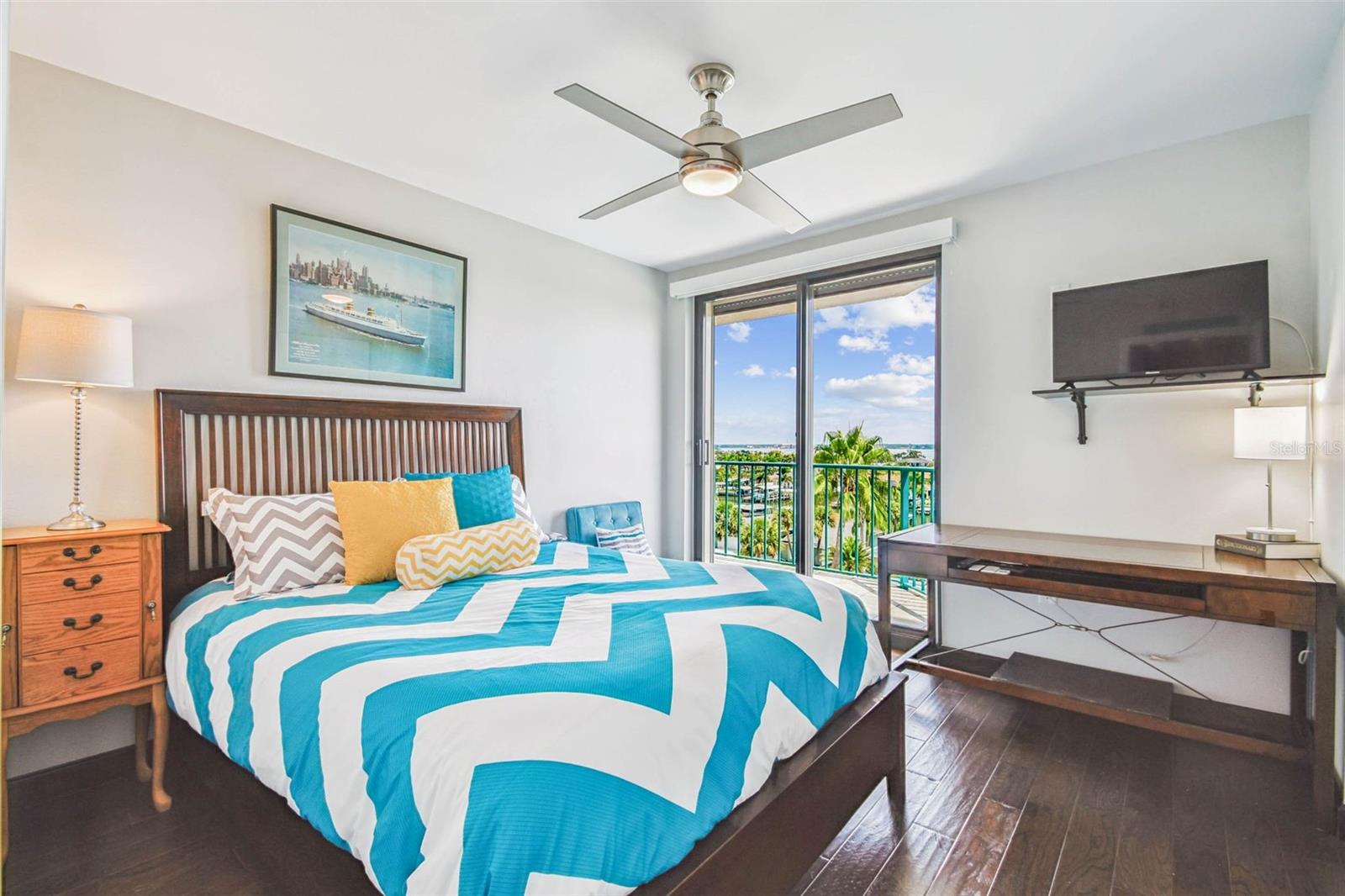 Guest Room with a View and Balcony access!