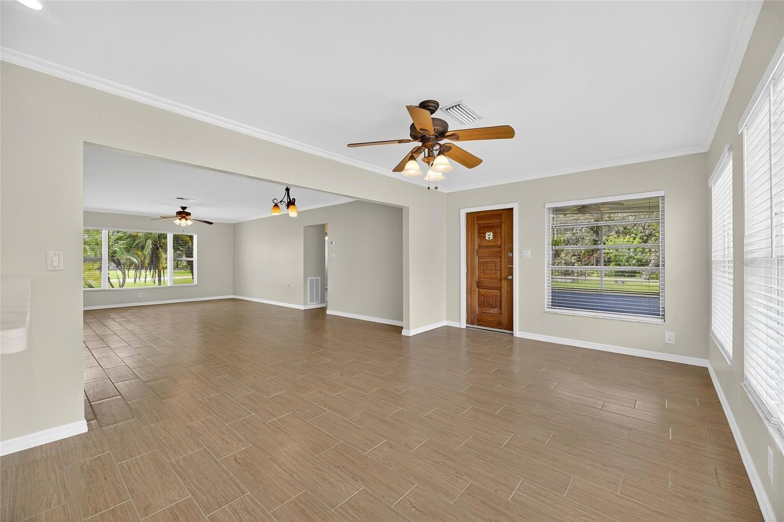 Family Romm to Living Room View