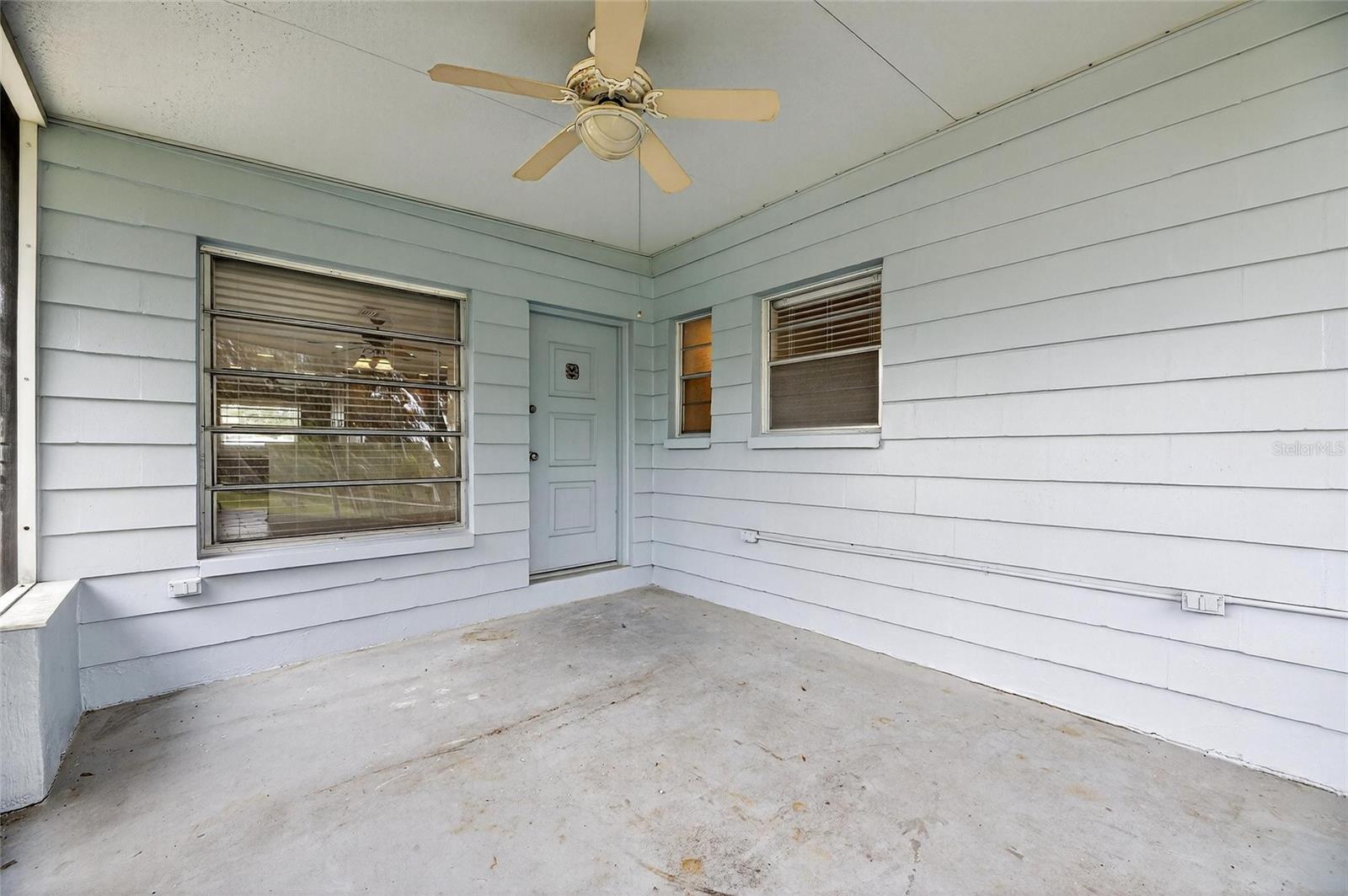 Rear Porch
