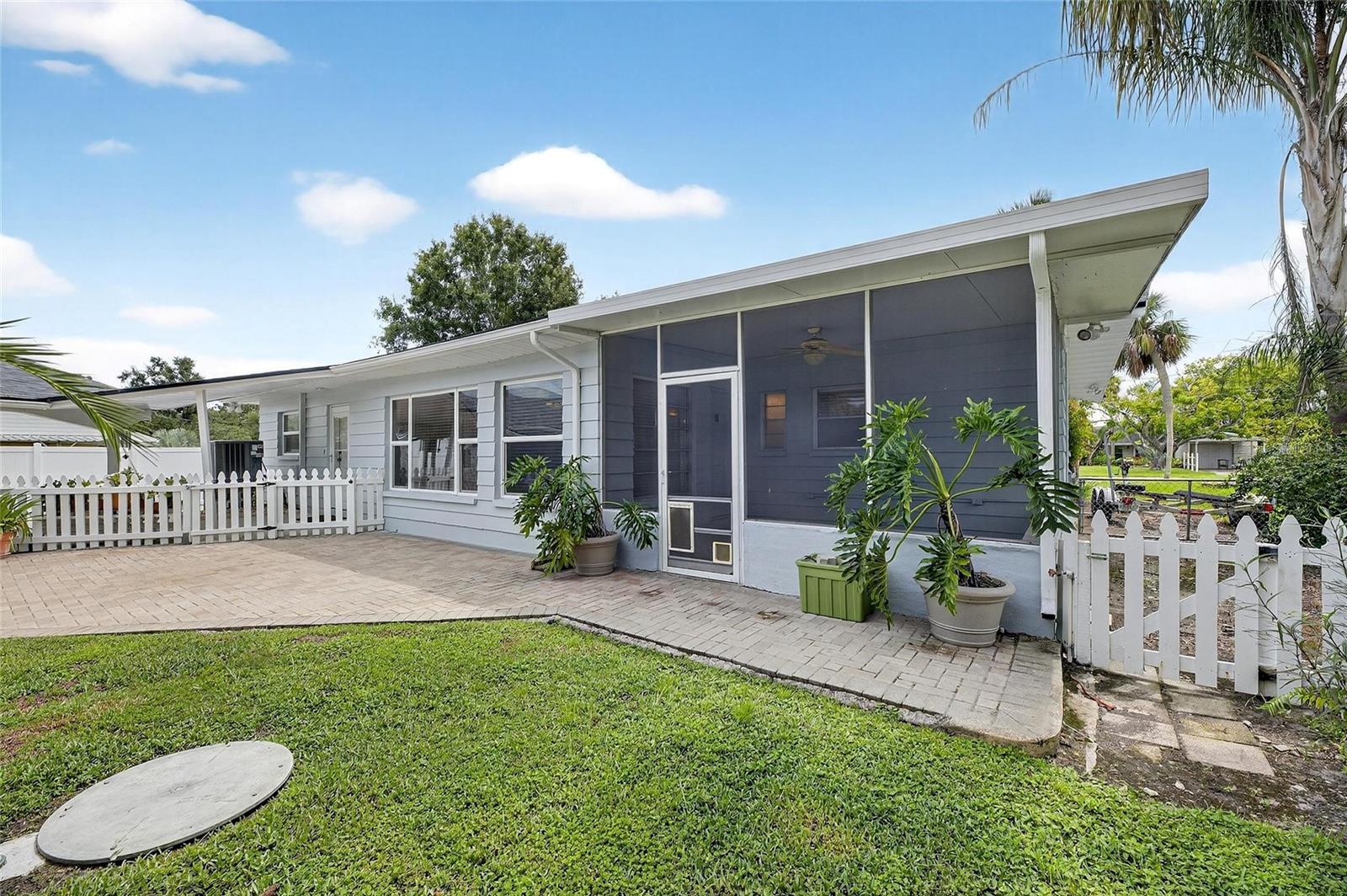 Exterior Rear Porch View