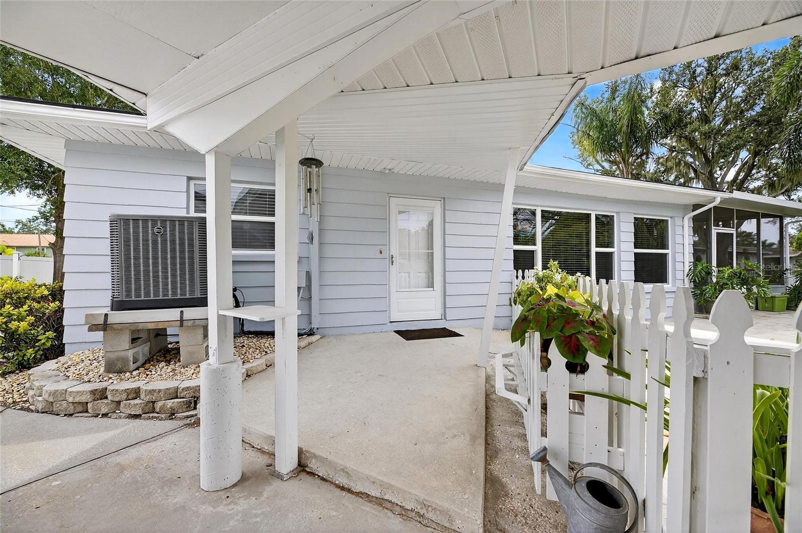 Exterior Rear Entry