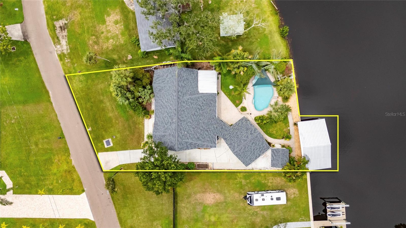 Aerial Home Location View