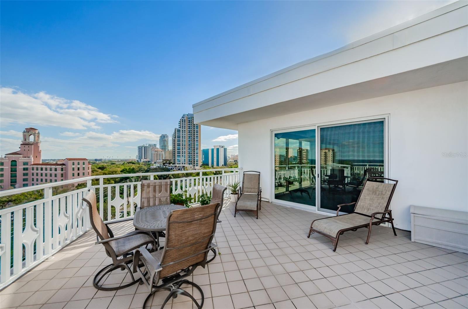 Rooftop Sundeck just off the newly renovated Clubroom & Hospitality area!