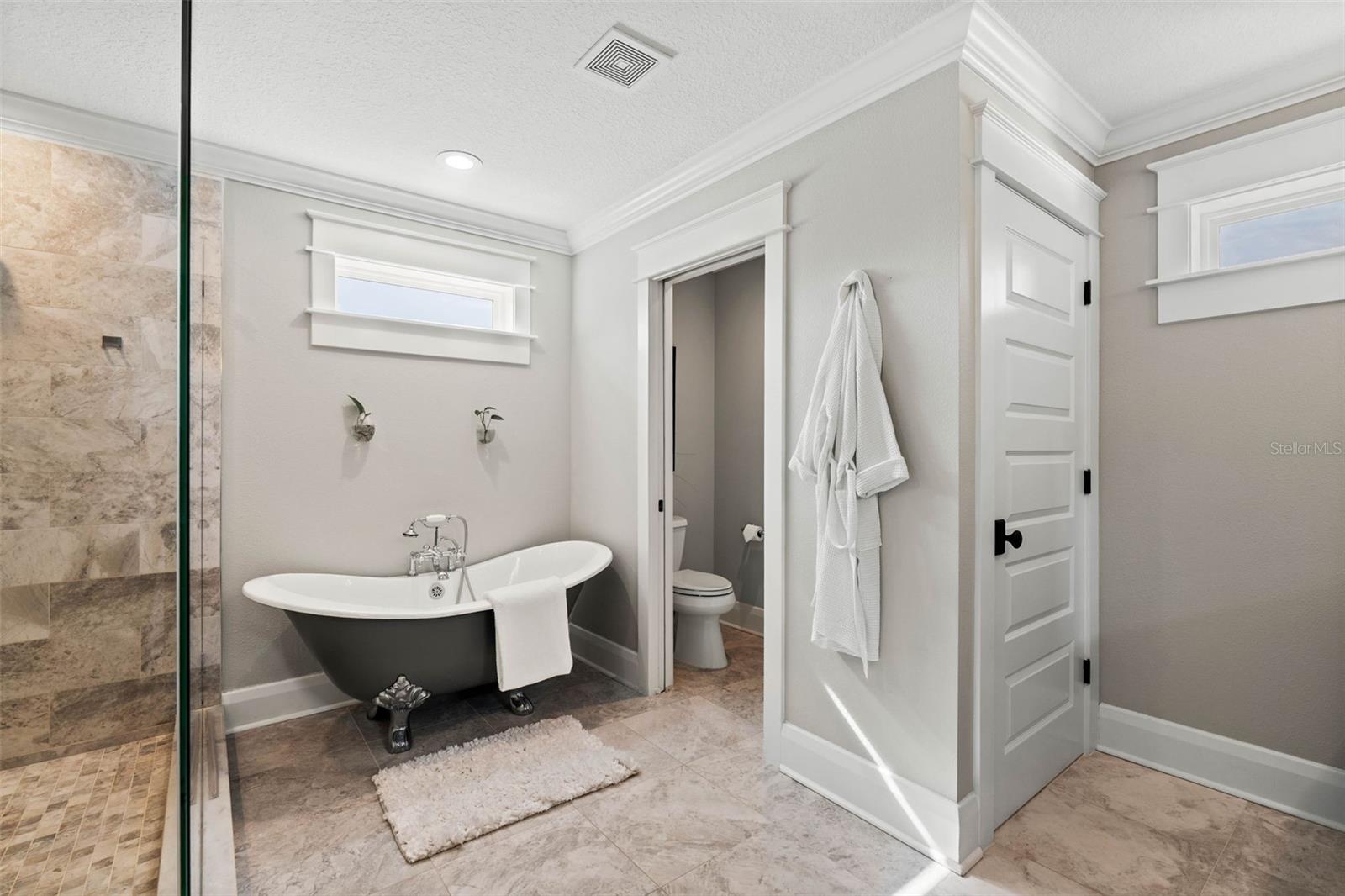 Primary Bath Linen Closet