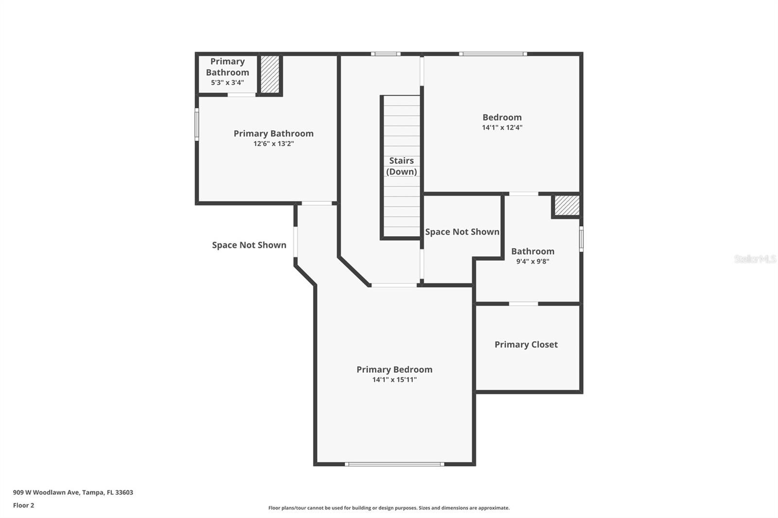 Second Level Floor Plan