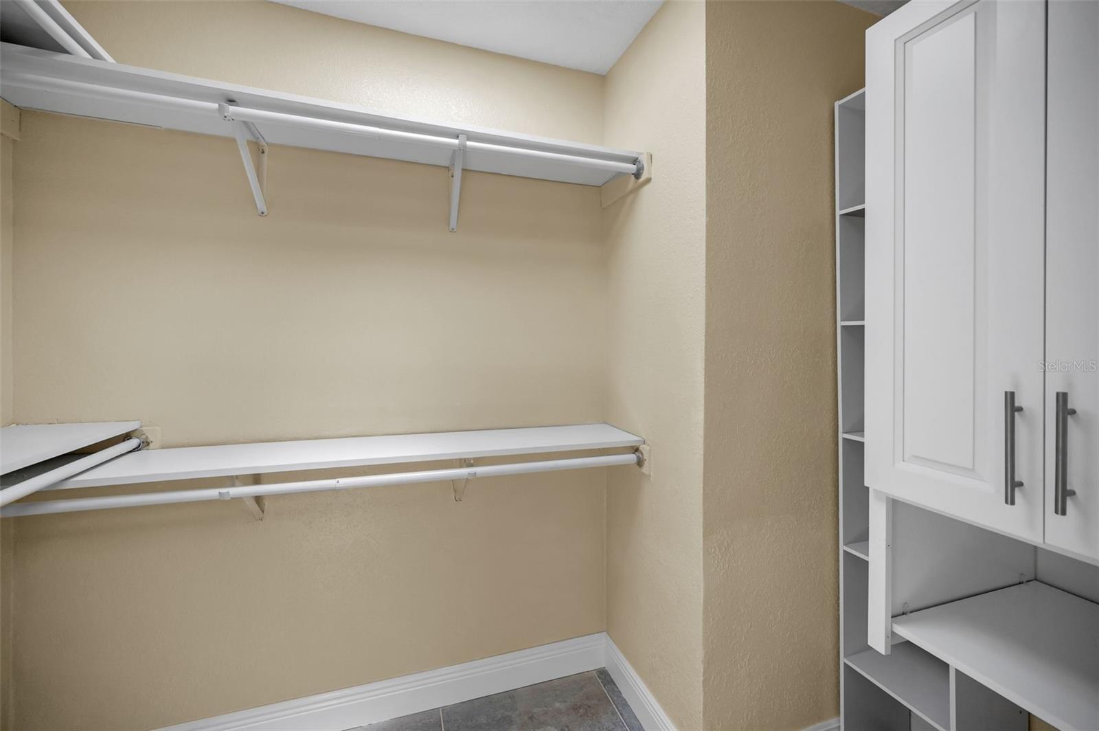 primary walk in closet
