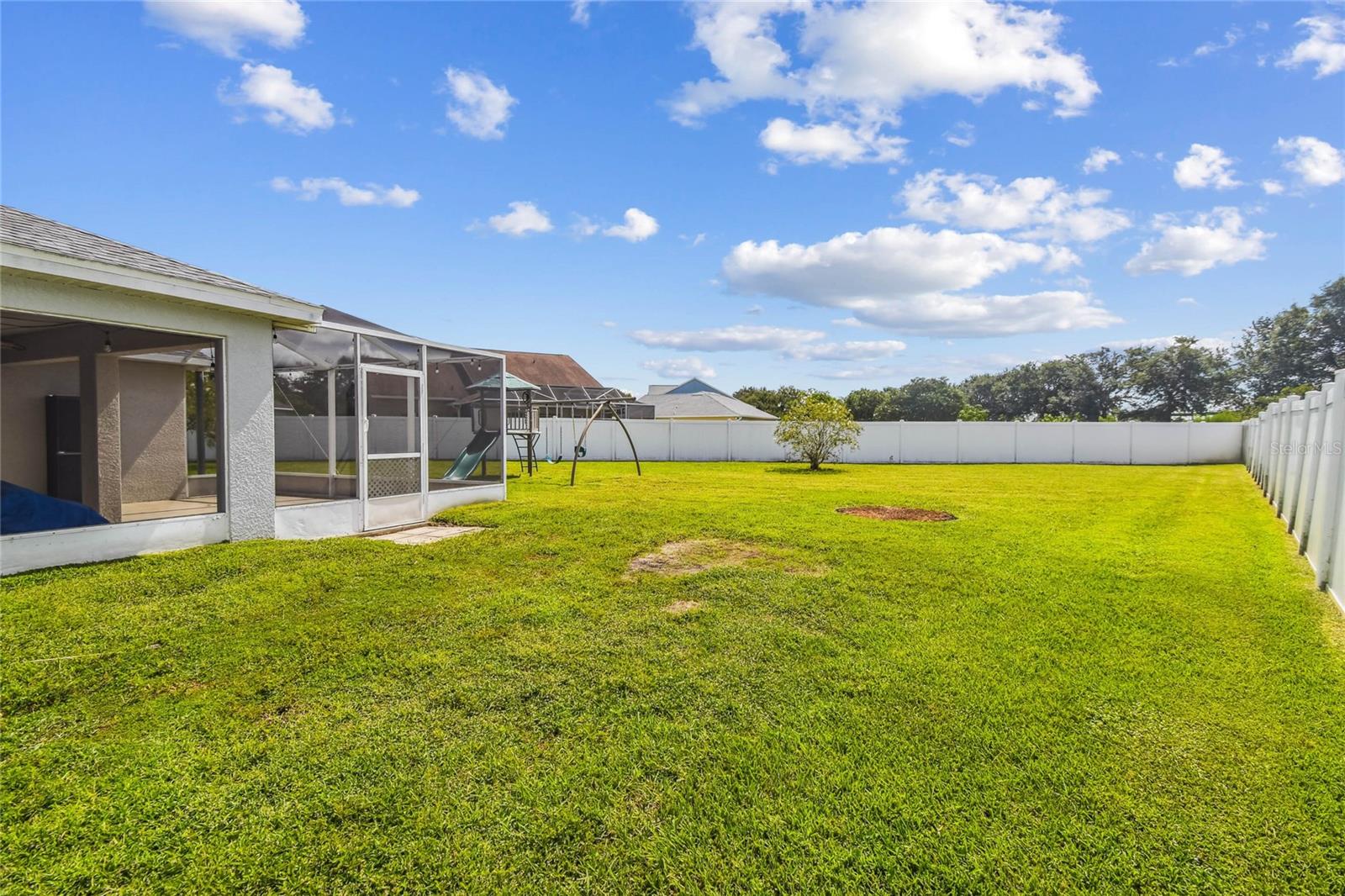 This home sits on one of the largest lots in the neighborhood....over a quarter of an acre.