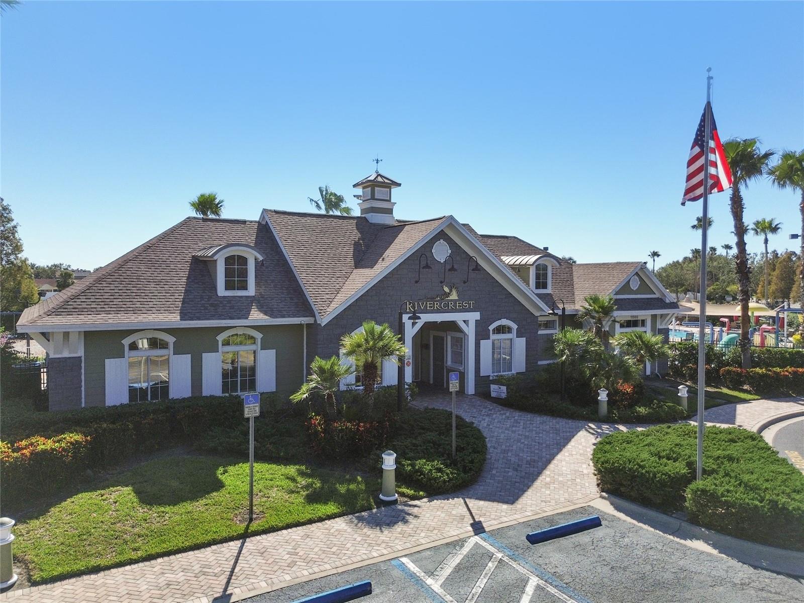 The club house.