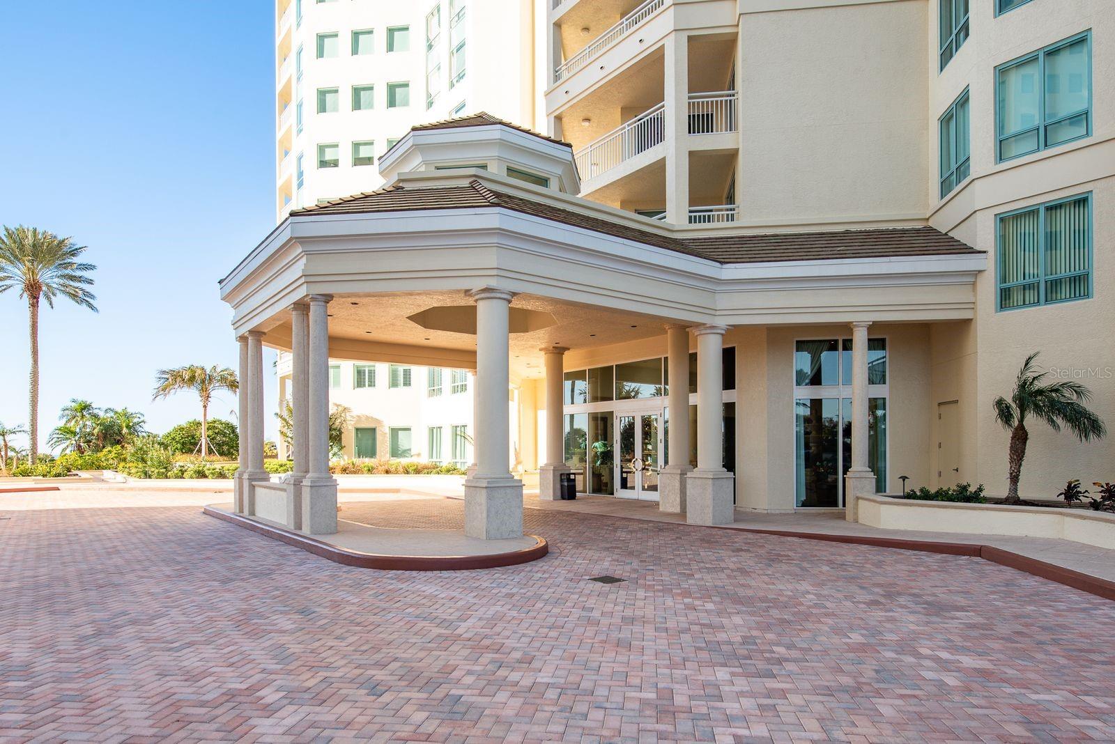 Entrance to building