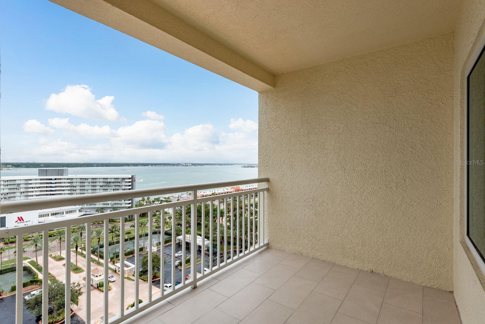 Wrap around balcony