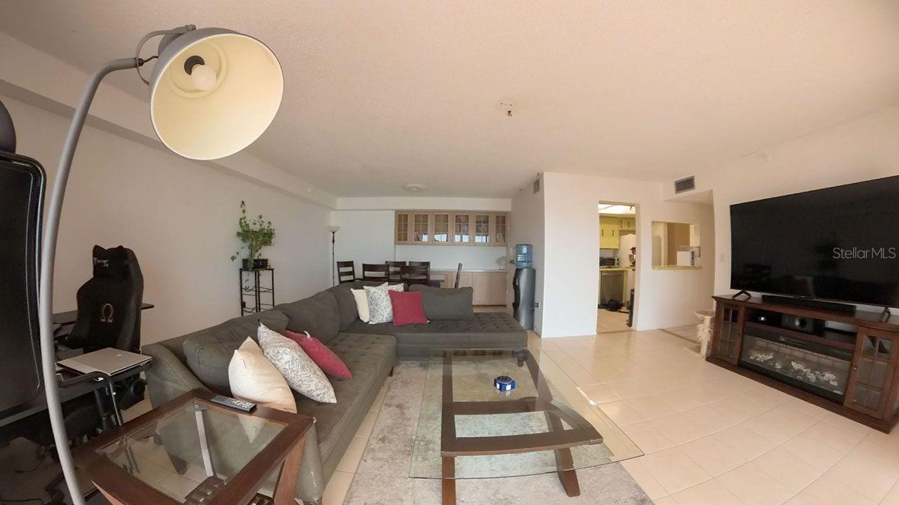 Another view of Great Room to Dining Room and kitchen