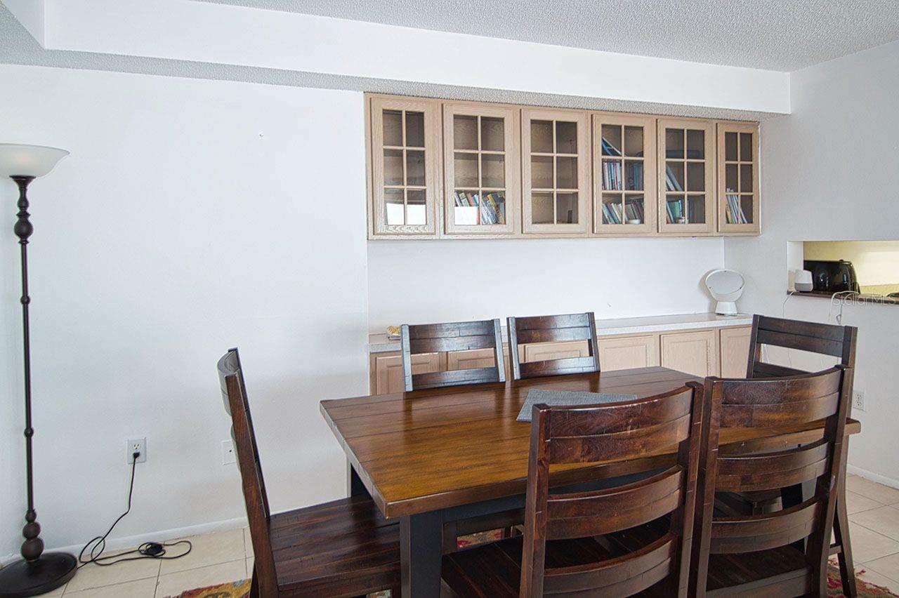 Dining Room with pass thru to kitchen.