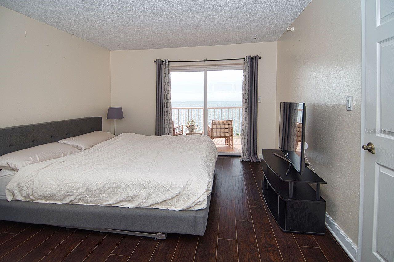 You are never without a water view!  Master Suite has its own private balcony.
