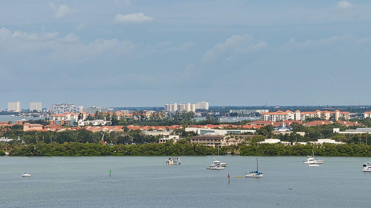 The coastal life with St. Pete in the distance.
