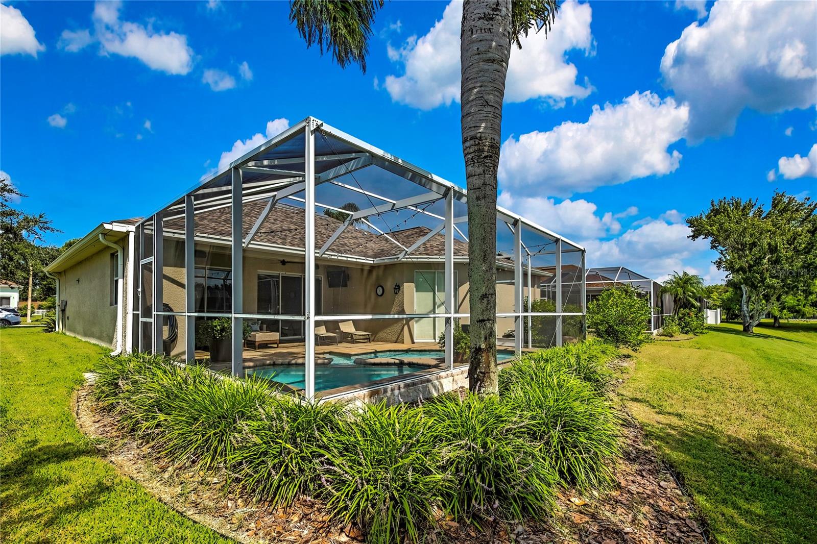 side rear of property
