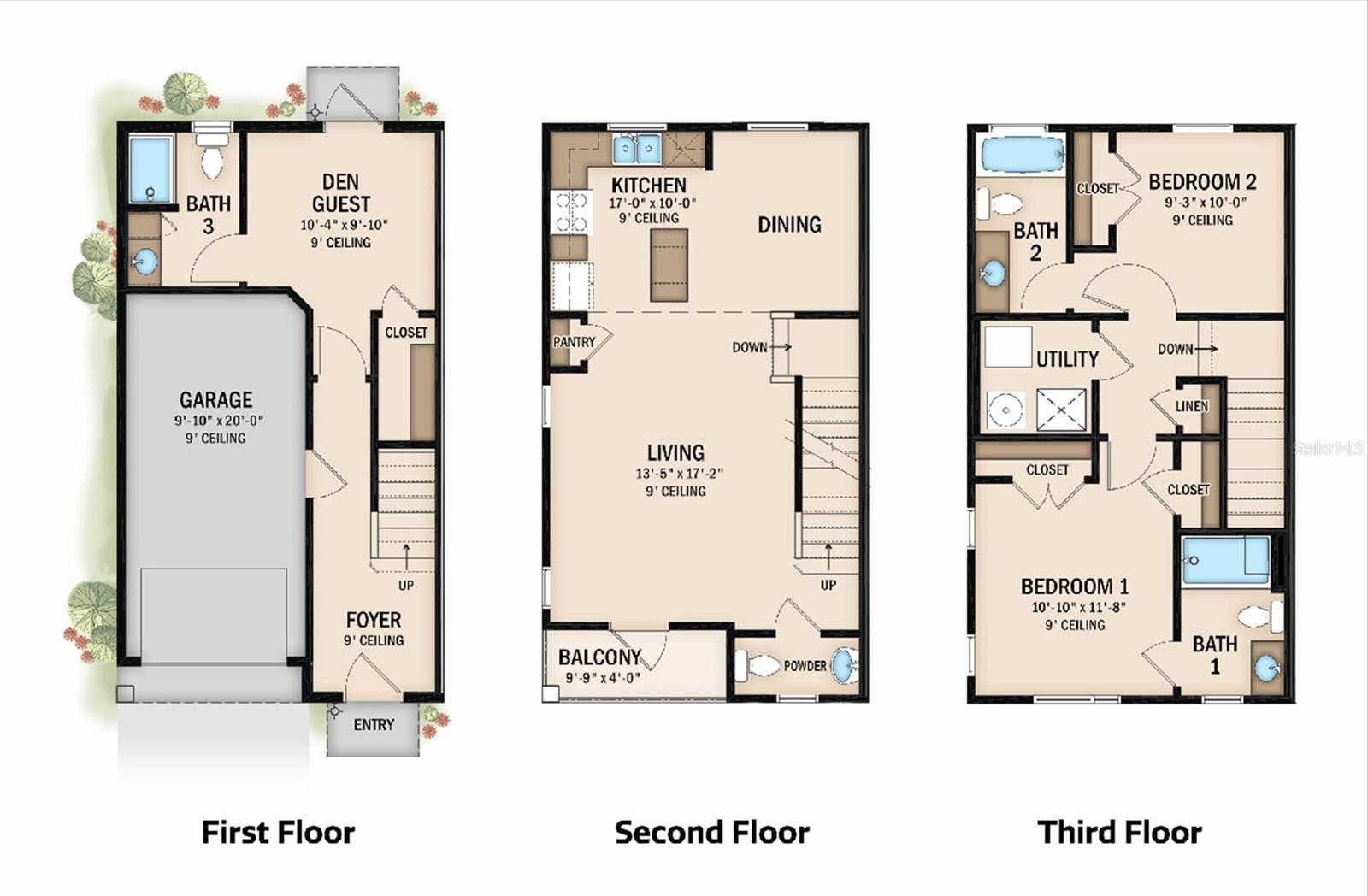 Builder floor plan