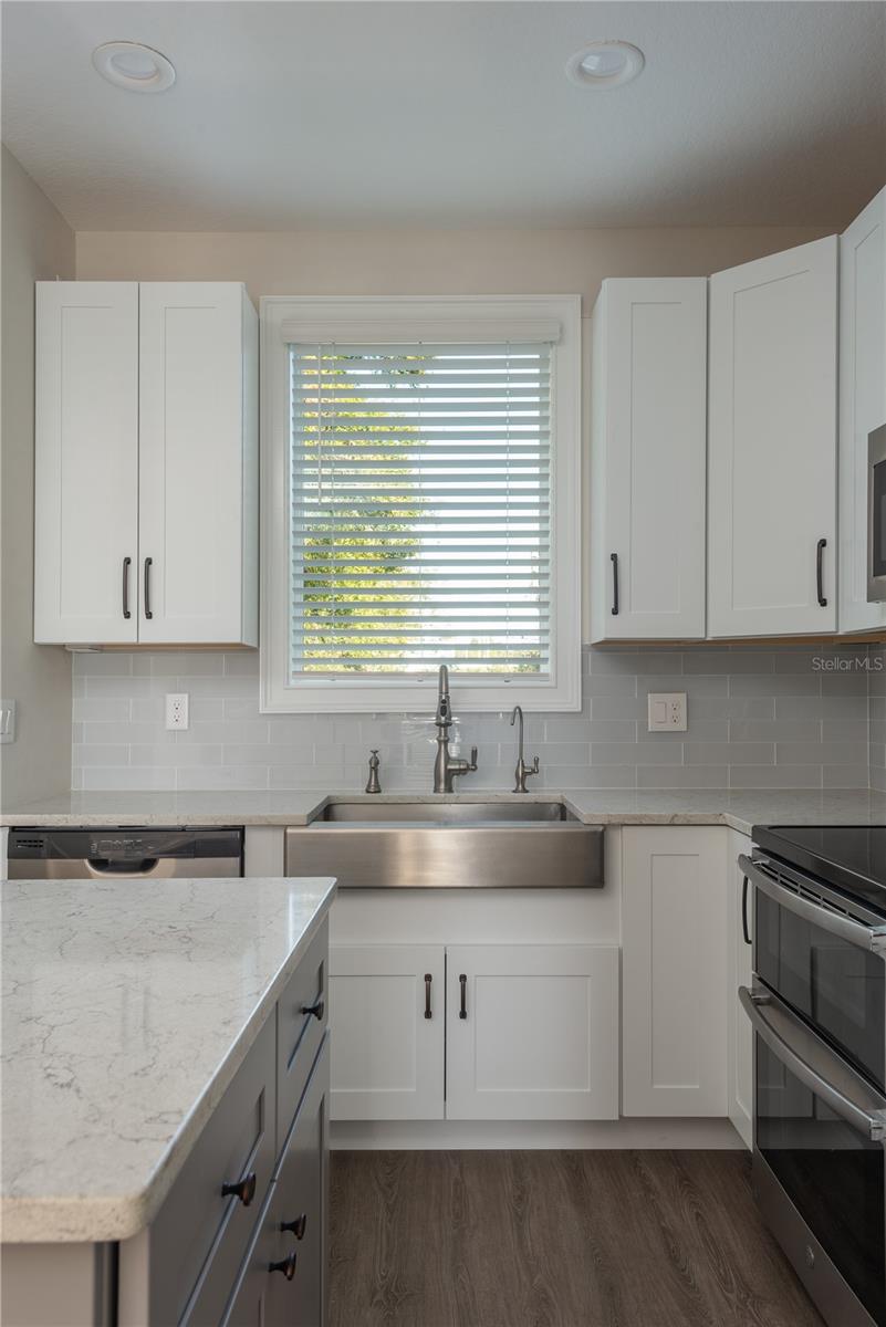 Kitchen window over sink