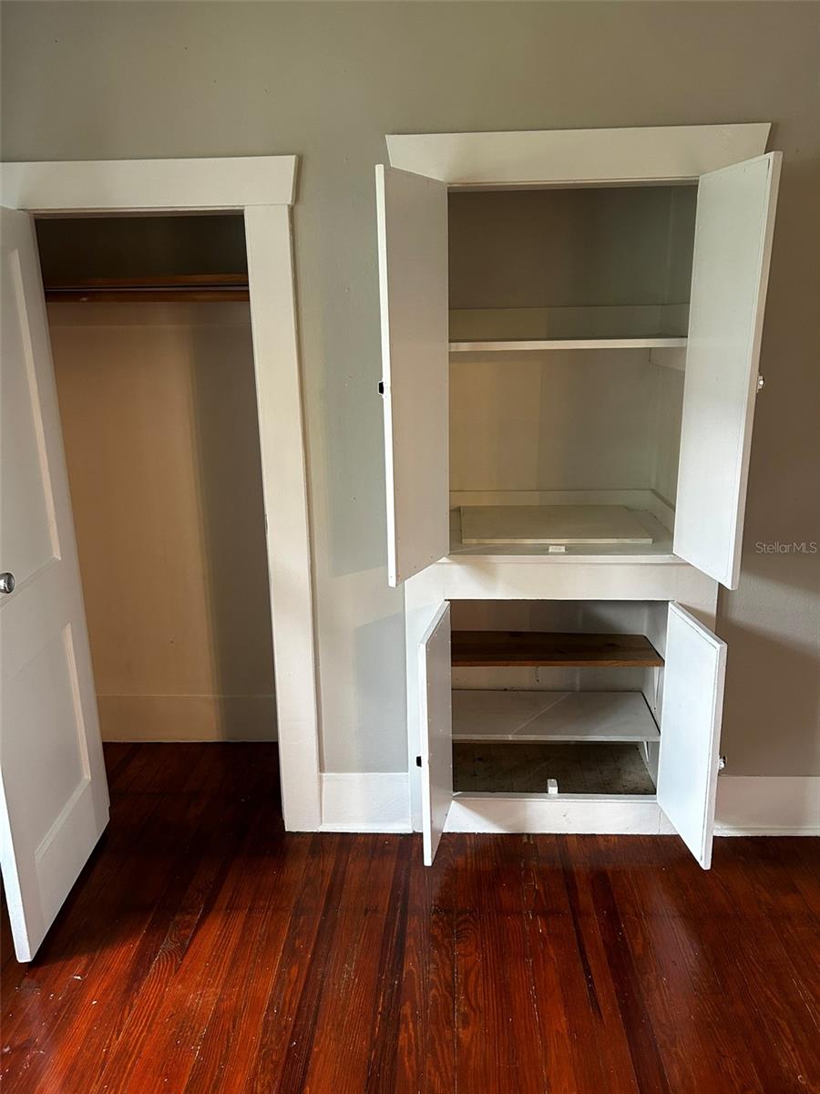 Primary bedroom closets