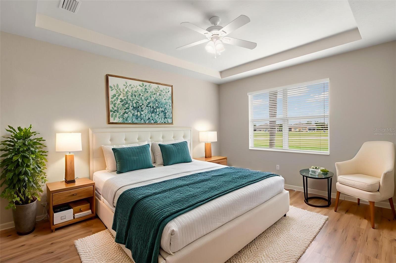 Virtually Staged - Primary Bedroom