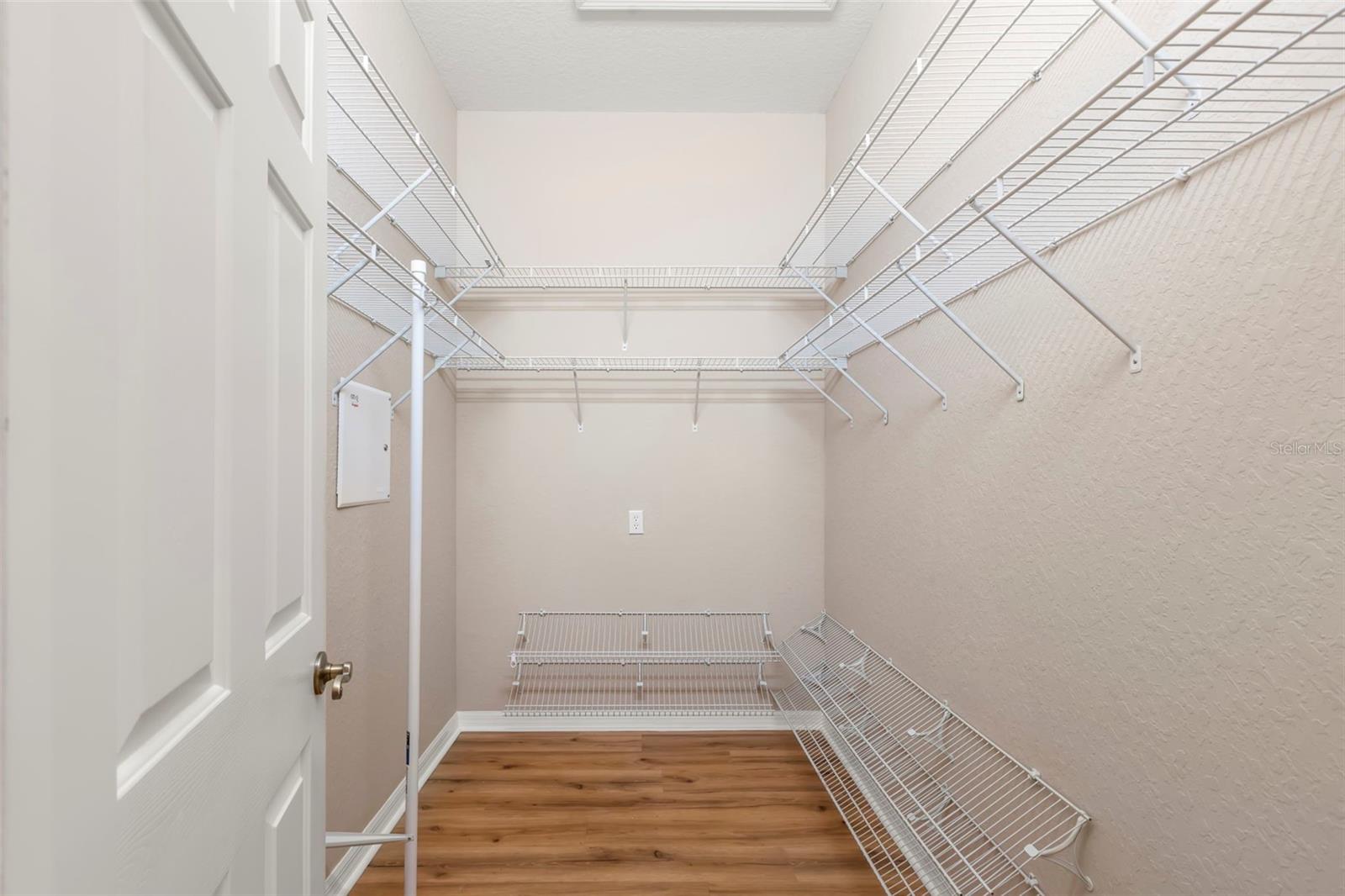 Primary Walk-In Closet