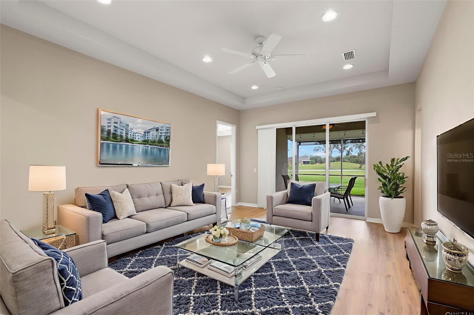 Virtually Staged -Living Room