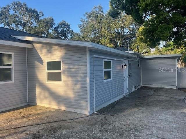 Driveway/Right Side of House