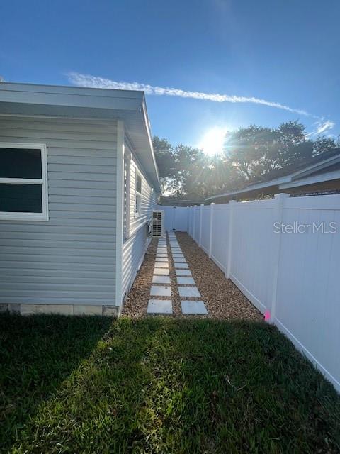 Left Side of House