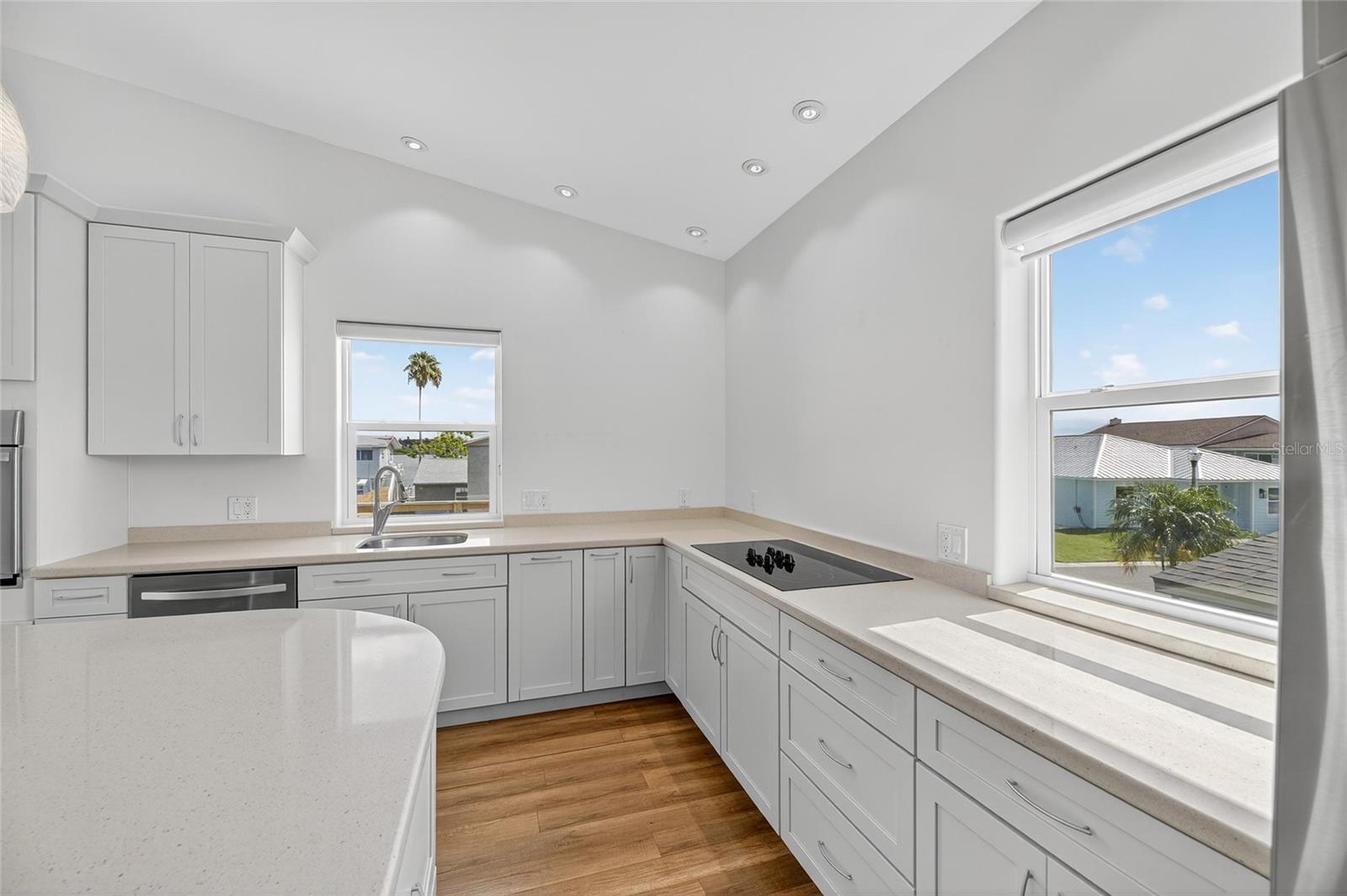 Abundant storage and counter space  in your bright and airy kitchen
