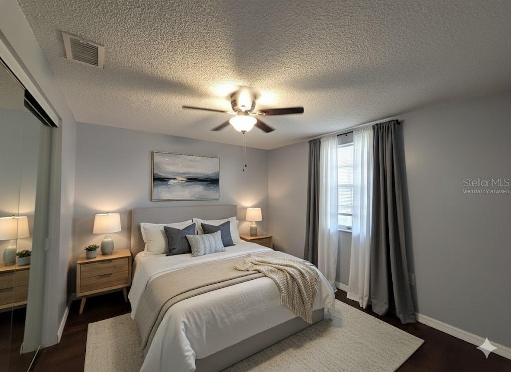 Virtually Staged 2nd Bedroom